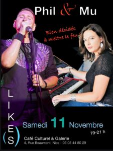 Concert au Likes café 11112023 nice